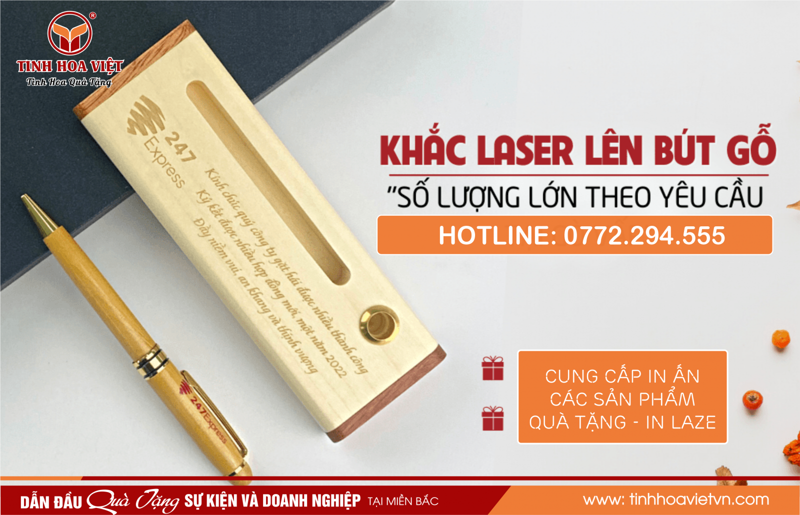 in khắc laze lên đa chất liệu tại hải dương và miền bắc hotline 0772.294.555